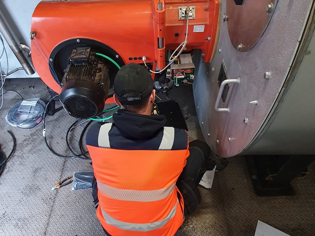 Intervention de diagnostic en chaufferie