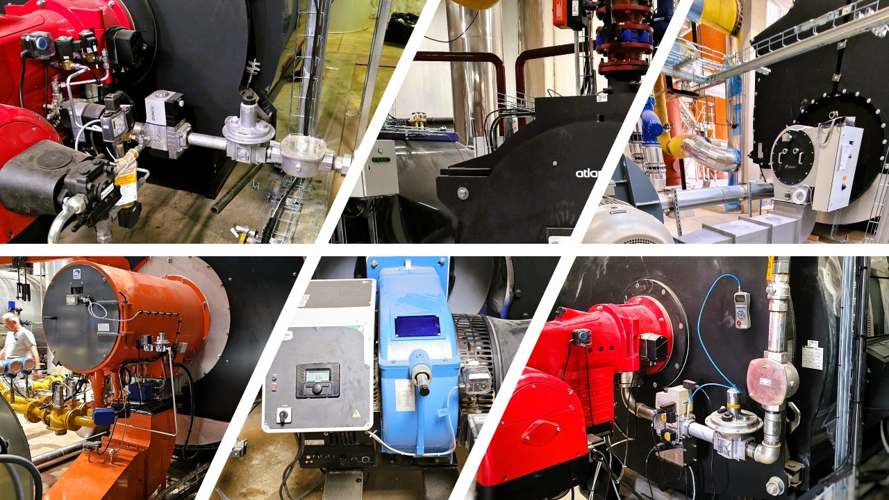 Techniciens DKTECHNIQUE en intervention sur chaudière industrielle